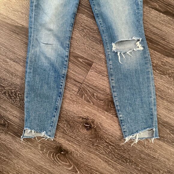 Mother The Looker Ankle Step Fray in Exposed Secret Sister - Picture 2 of 9